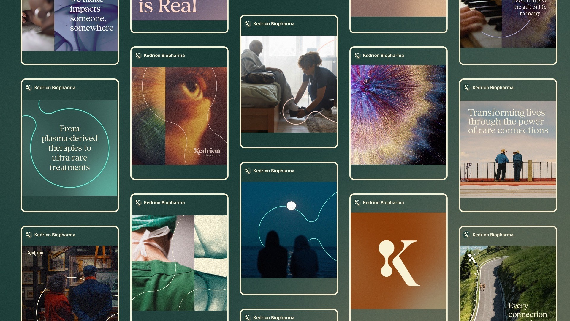 Kedrion Rebranding Social assets Kedrion Rebranding Social assets