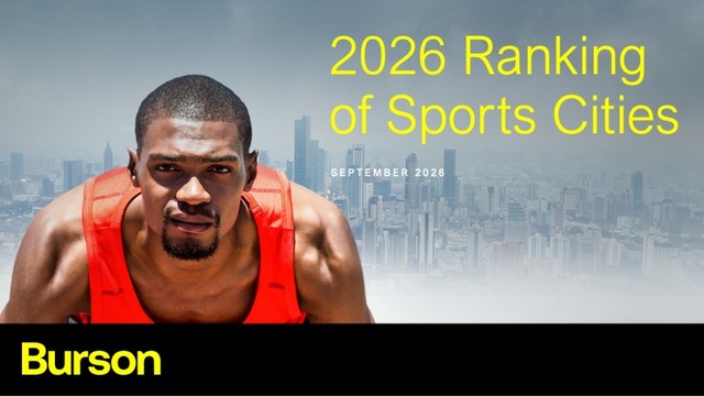 Ranking of Sports Cities 2026 Cover Image